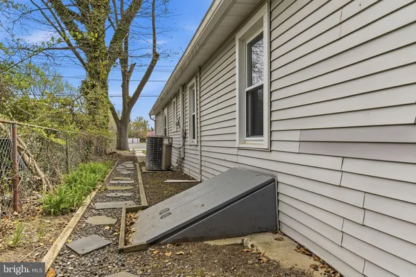 a view of outdoor space and deck