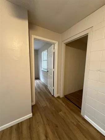 wooden floor in a gallery