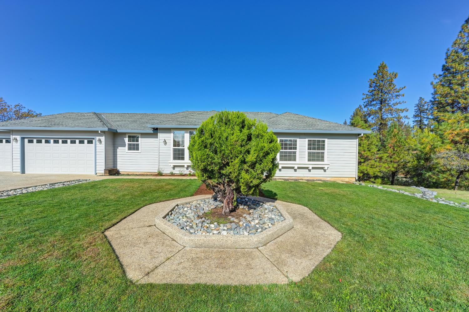 19740 Wedemeyer Place Applegate, CA 95703 - Photo 8 of 59 a view of a house with a yard