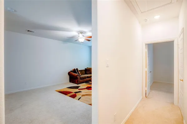 a room with storage and utility