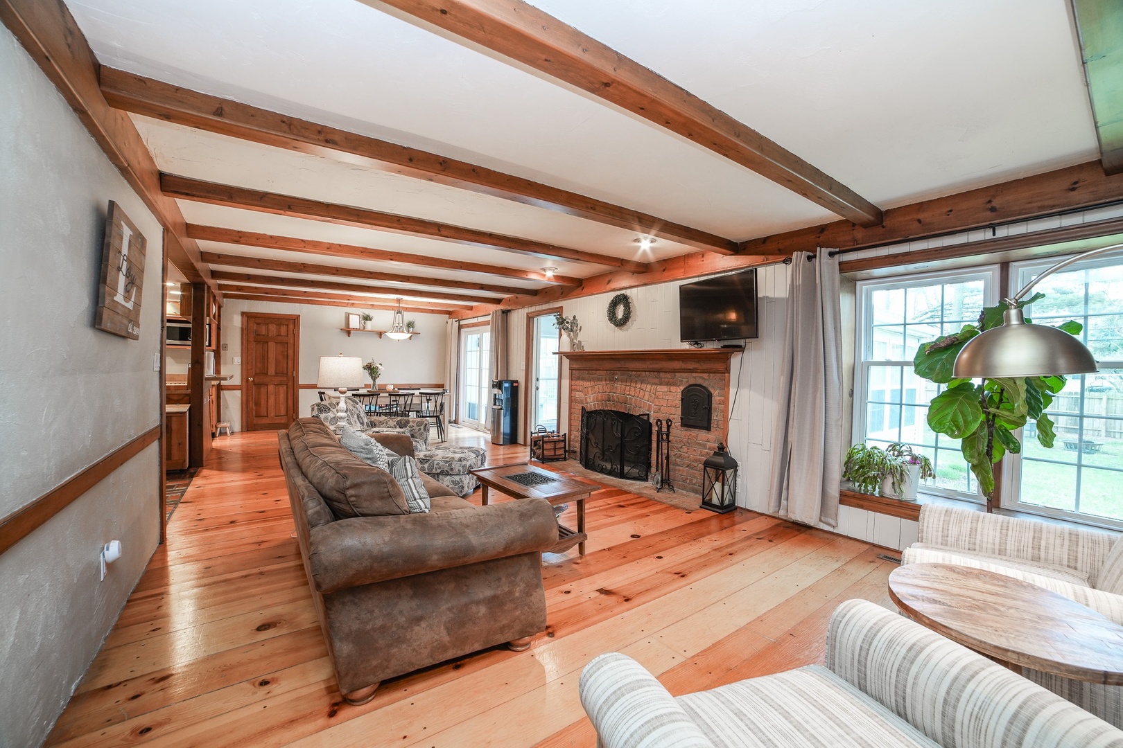 720 Periwinkle Turn Bourbonnais, IL 60914 - Photo 7 of 42 a living room with furniture and a fireplace