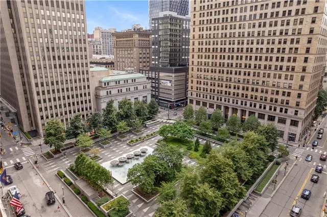 a view of a porch with dining area
