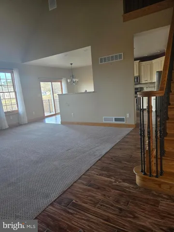 a view of empty room