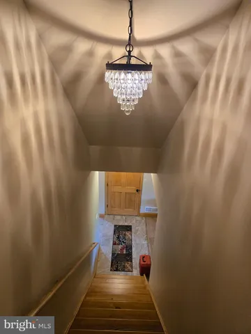 a view of a city with mountains in the background