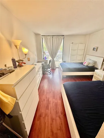 a very nice looking room with a large window