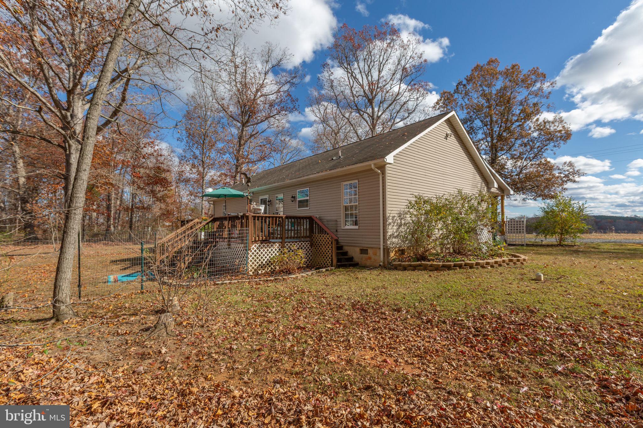 28896 Horseshoe Road Culpeper, VA 22701 - Photo 35 of 36 a view of a dirt yard with a large tree