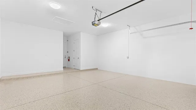a view of a room with an empty space