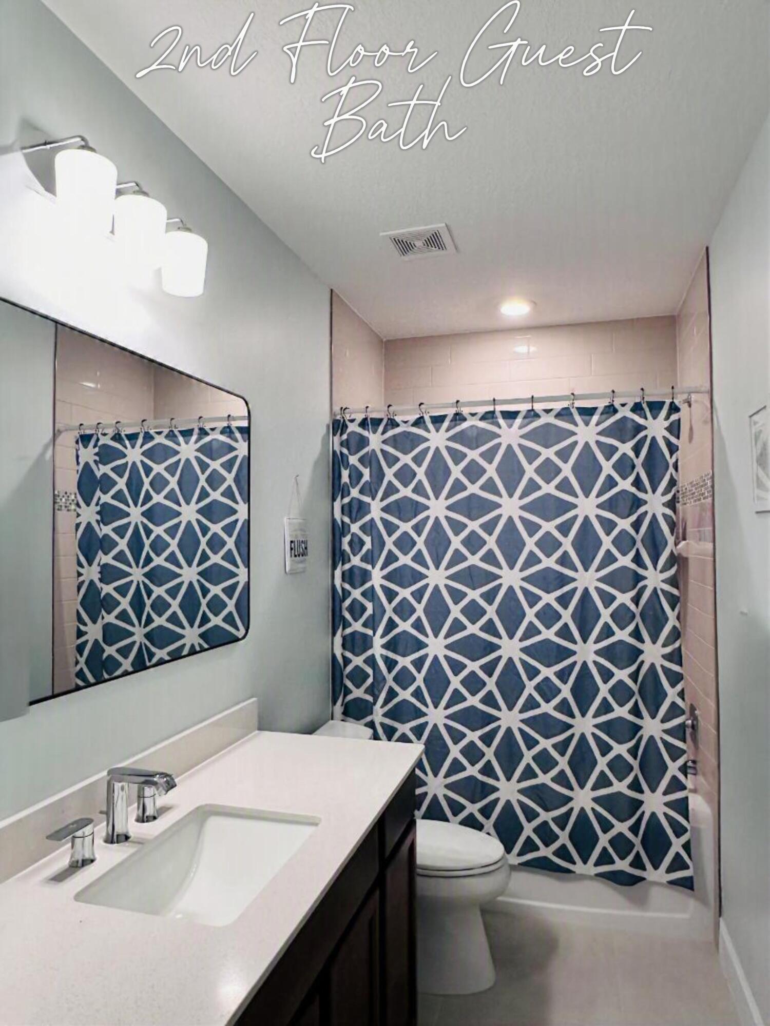9705 Southwest Meridian Way Stuart, FL 34997 - Photo 22 of 45 2nd Floor Guest Bath