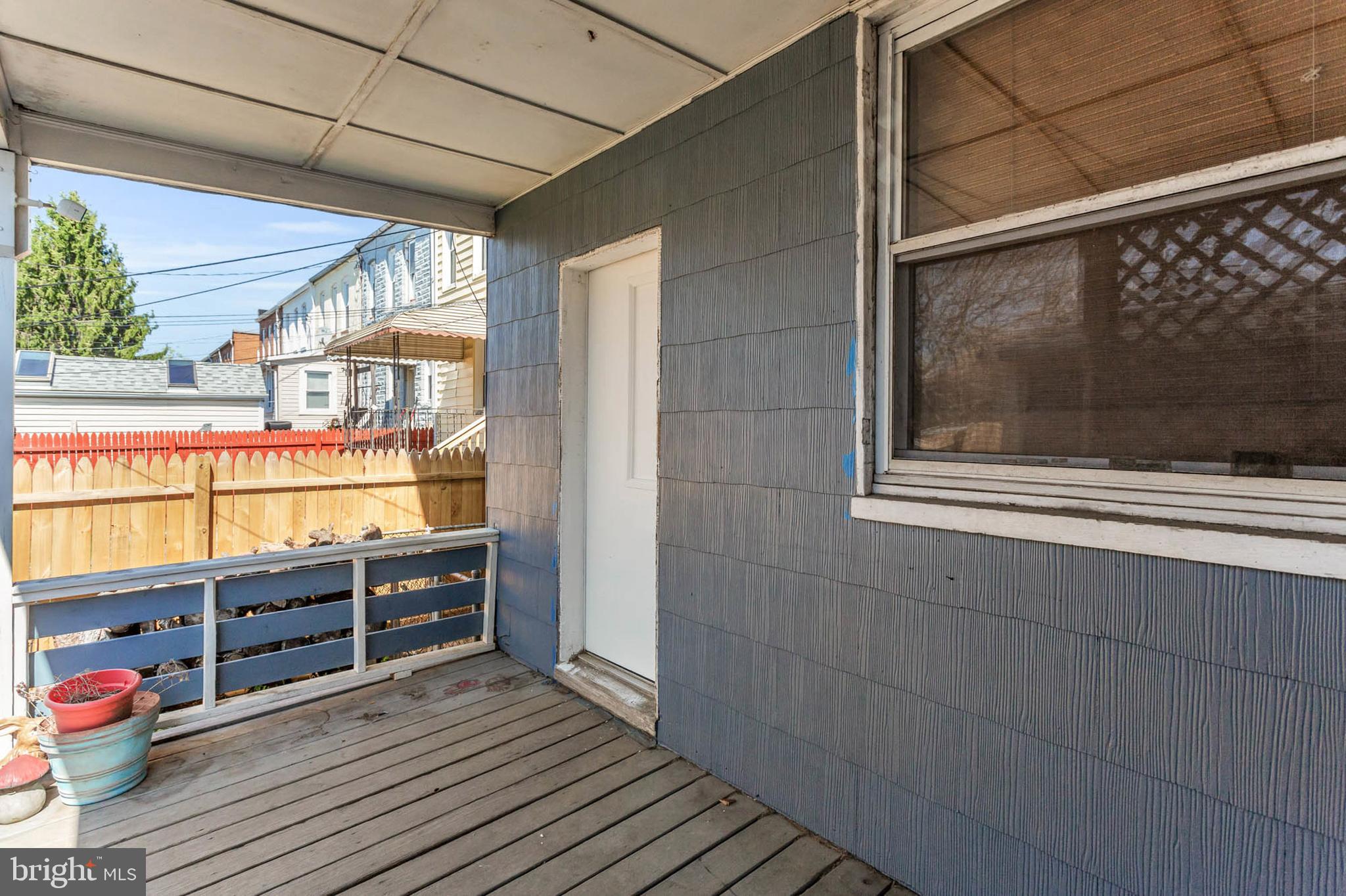 3724 5th Street Baltimore, MD 21225 - Photo 30 of 30 a view of a balcony with an outdoor space