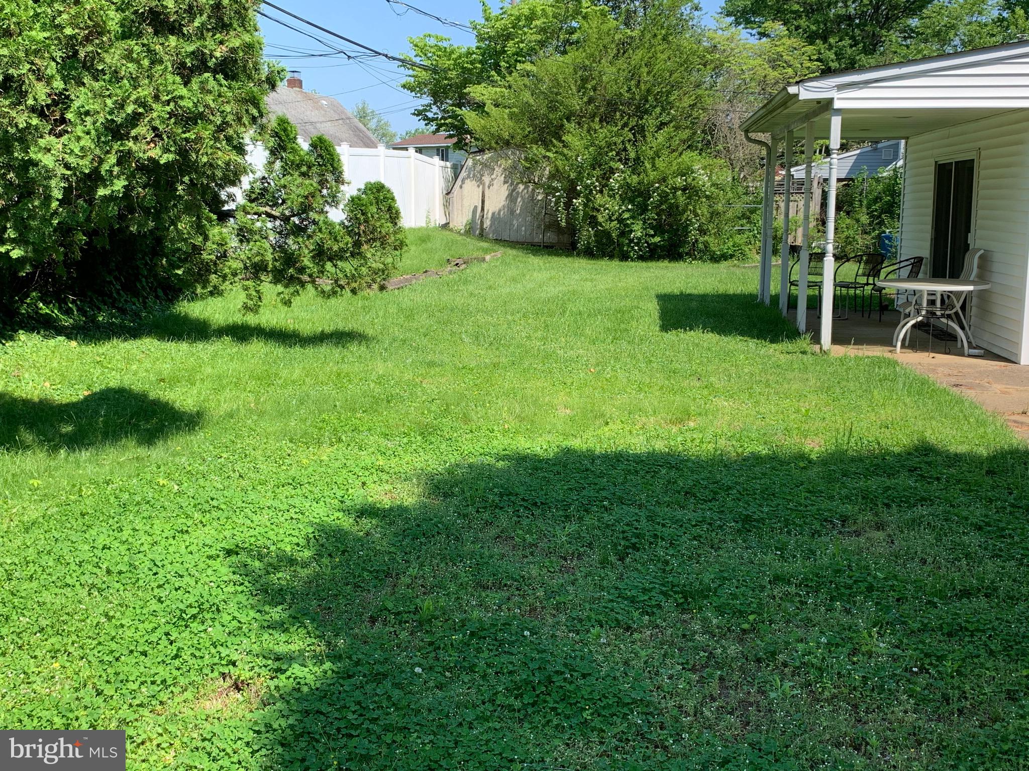 27 Shellflower Road Levittown, PA 19056 - Photo 54 of 55 Rear yard view side to side