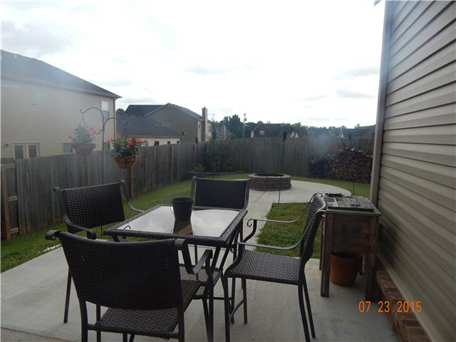 4008 Fox Run North Spring Hill, TN 37174 - Photo 15 of 16 Wonderfully landscaped back yard, privacy fence and open fire pit!