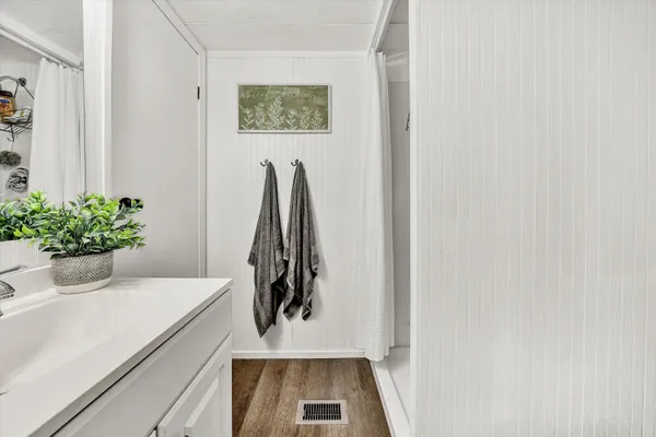 a view of a closet