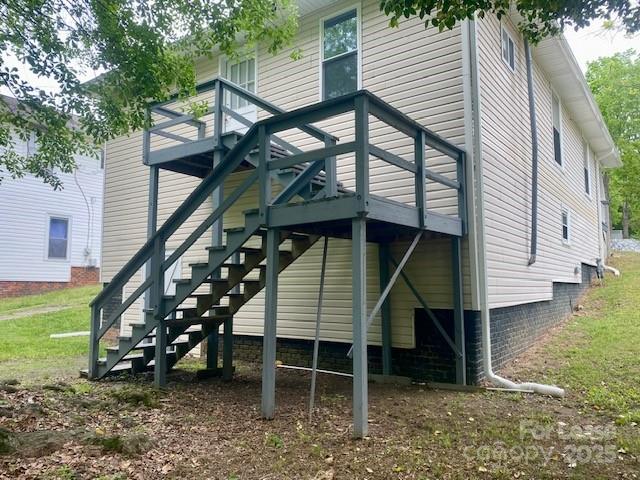 154 Franklin Avenue Northwest Concord, NC 28025 - Photo 14 of 14 a front view of house with deck and outdoor seating