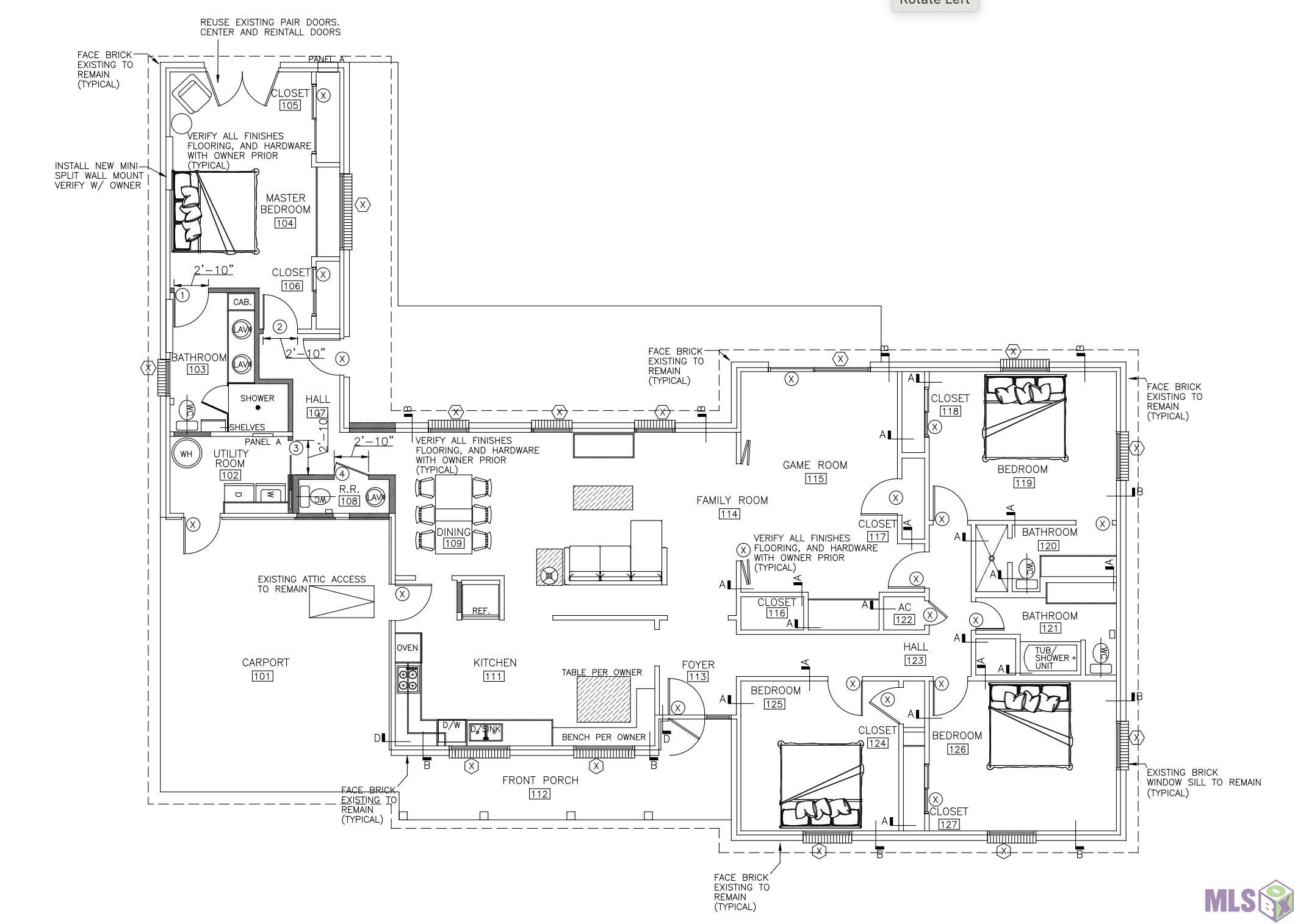 1825 Pollard Parkway Baton Rouge, LA 70808 - Photo 36 of 38 Proposed Renovation Plans