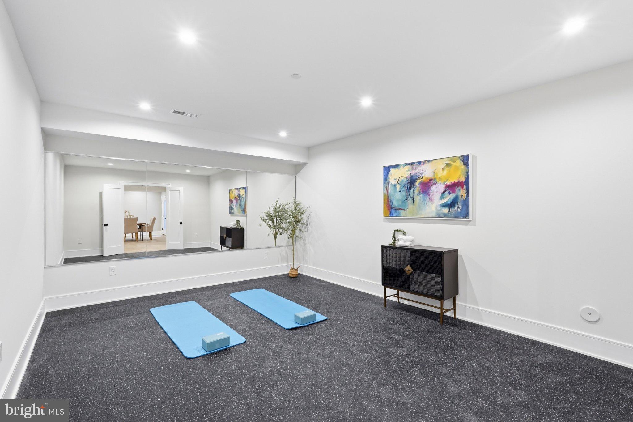 9117 Seven Locks Road Bethesda, MD 20817 - Photo 38 of 41 Lower Level Gym