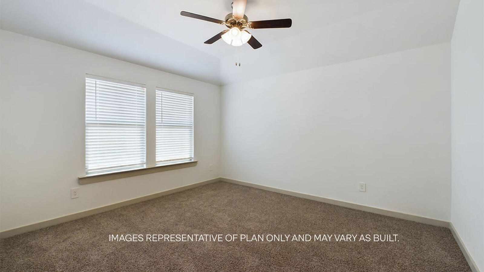 7419 9th Street Lubbock, TX 79416 - Photo 13 of 21 an empty room with a window and a ceiling fan