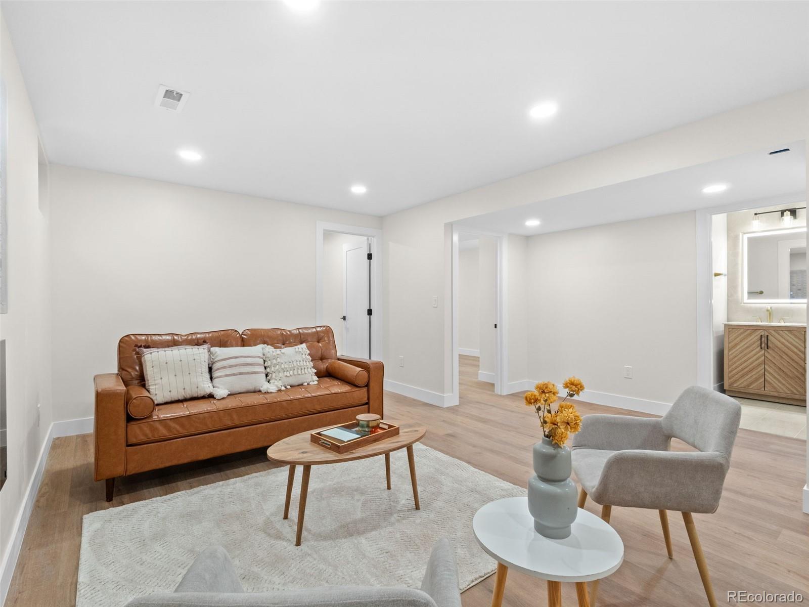 3490 Emerson Avenue Boulder, CO 80305 - Photo 21 of 31 a living room with furniture and kitchen view