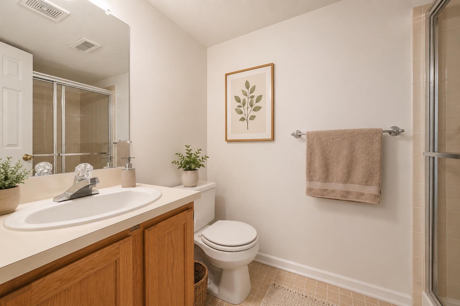 4356 Pine Ridge Court Ann Arbor, MI 48105 - Photo 30 of 35 virtually staged lower level full bath