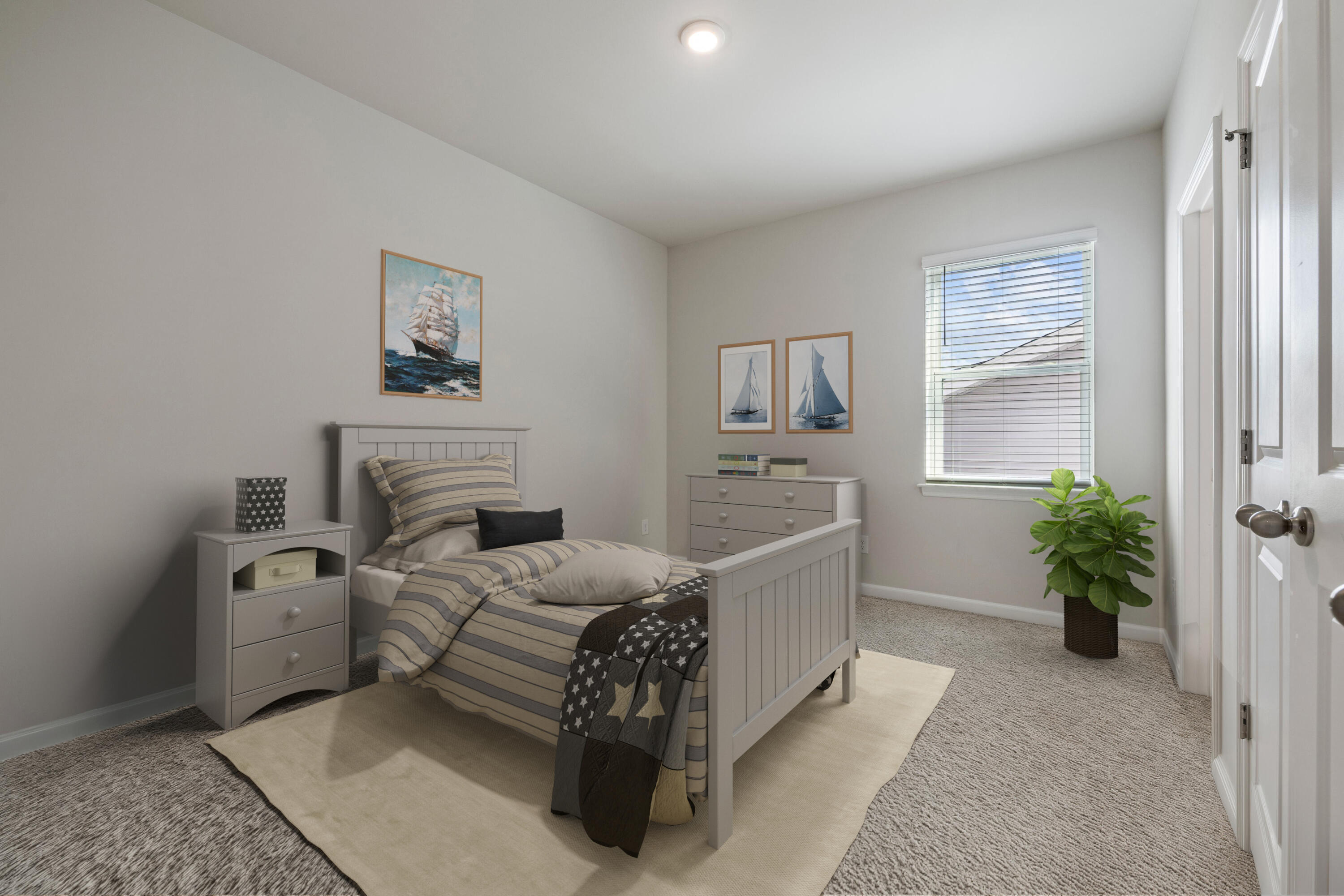 2000 Winding Grv Lane Moncks Corner, SC 29461 - Photo 14 of 28 Cottonwood Bed 3 Staged