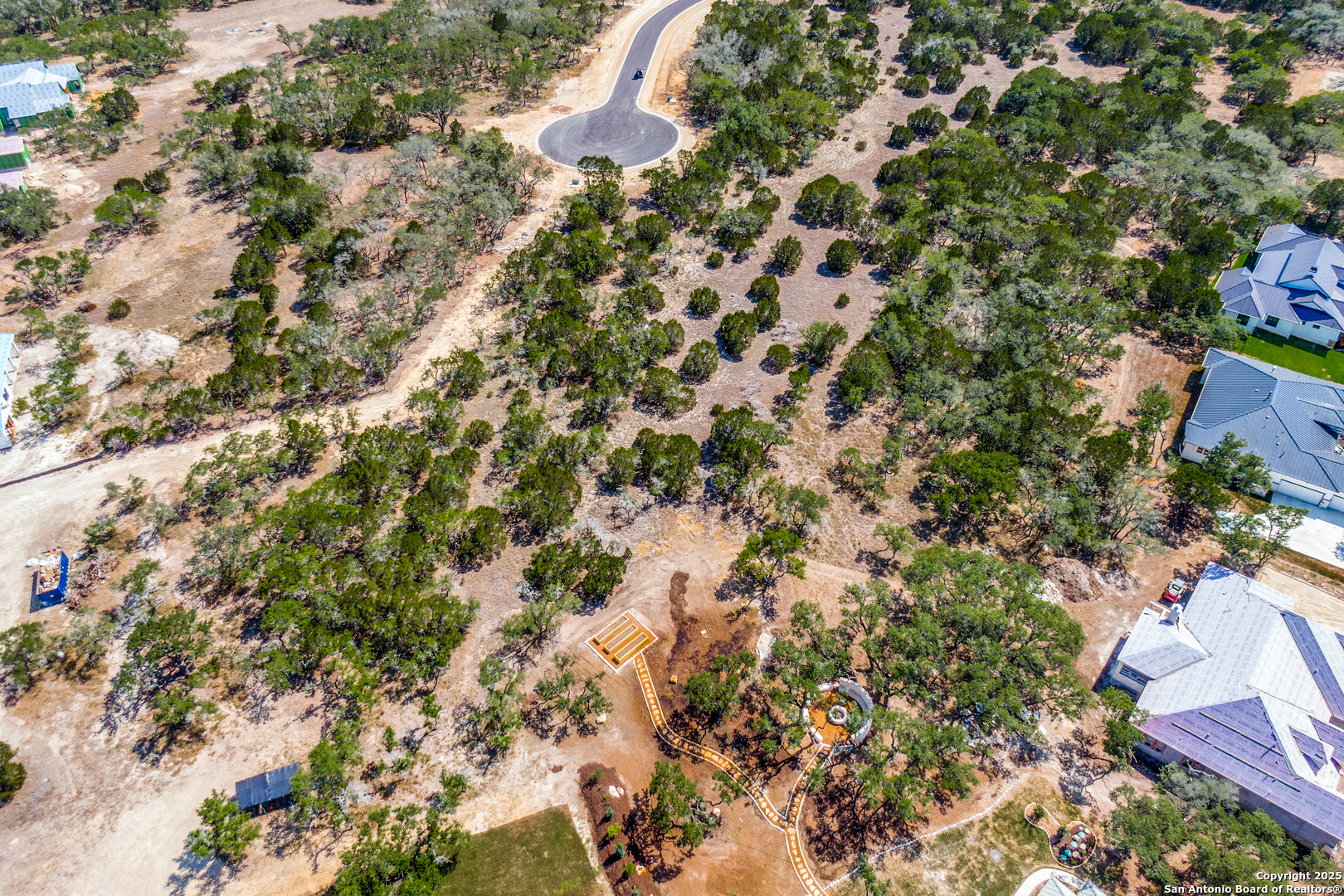 972 Scarlett Rdg Drive Bulverde, TX 78163 - Photo 8 of 10 an aerial view of house with yard