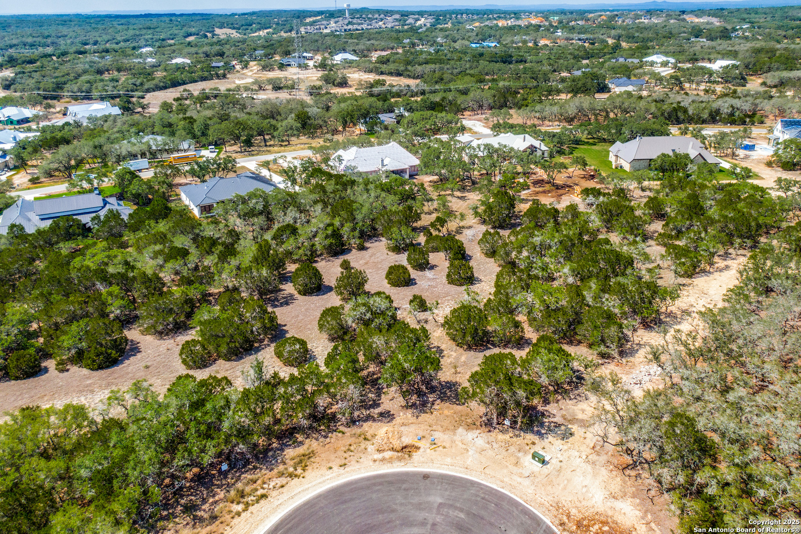 972 Scarlett Rdg Drive Bulverde, TX 78163 - Photo 9 of 10 an aerial view of residential houses with outdoor space