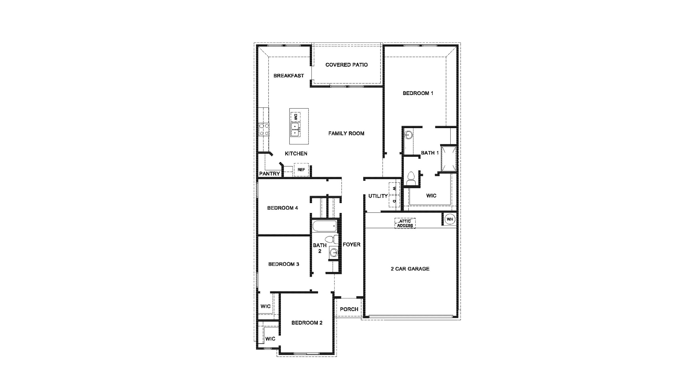 1217 Coriander Road Temple, TX 76501 - Photo 22 of 22 Floor plan