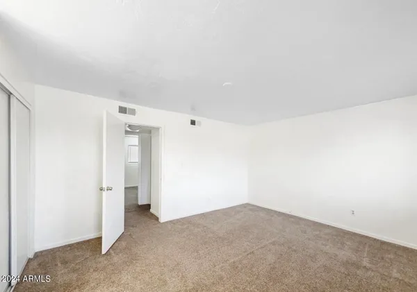 a view of empty room
