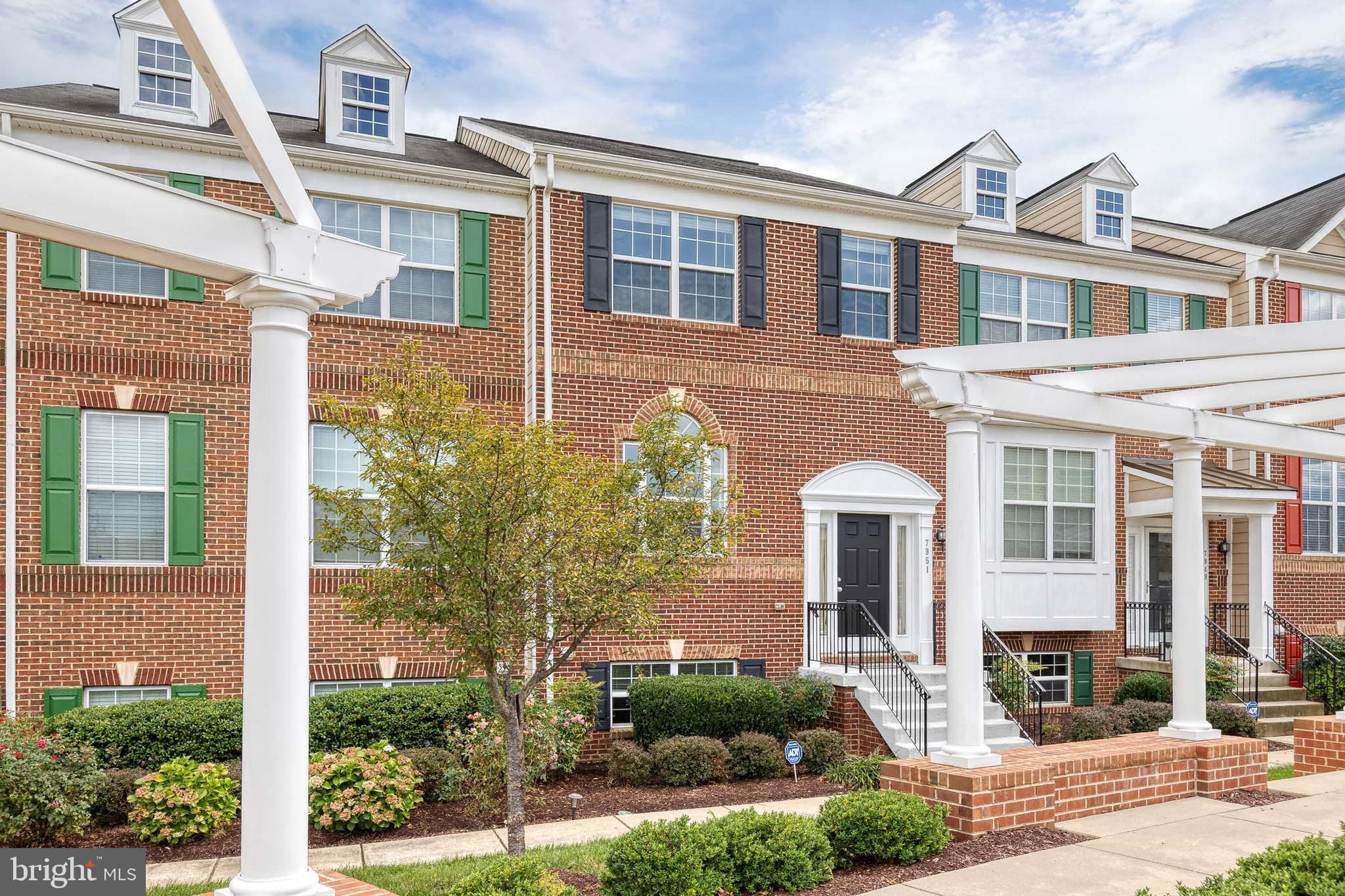 7951 Silver Oak Road Hanover, MD 21076 - Photo 2 of 41 front view of a brick building