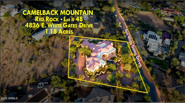$6,800,000 | 4836 East White Gates Drive, Phoenix, AZ 85251