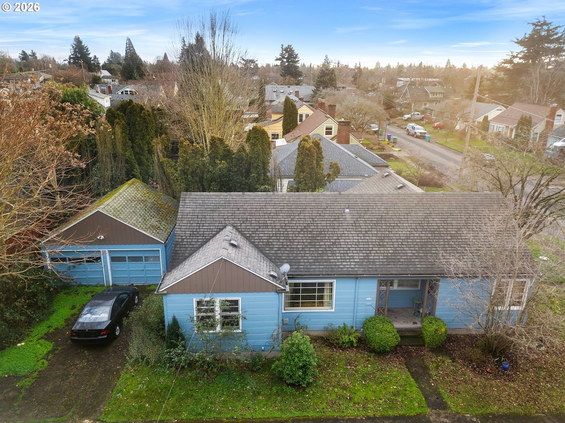 3306 Southeast 56th Avenue Portland, OR 97206 - Photo 6 of 36 an aerial view of a house