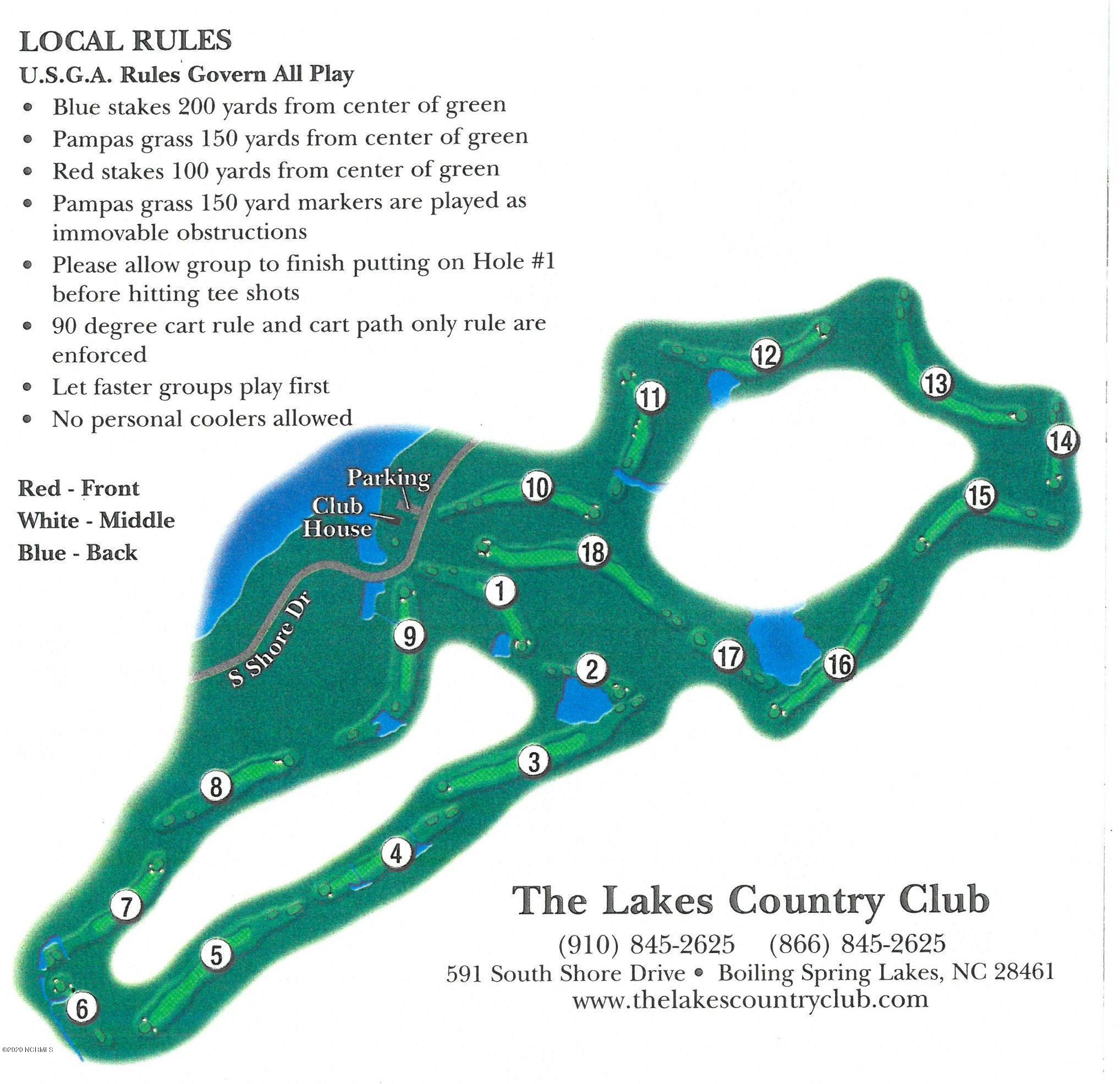 6 East Boiling Spring Road Boiling Spring Lakes, NC 28461 - Photo 4 of 11 Golf Course