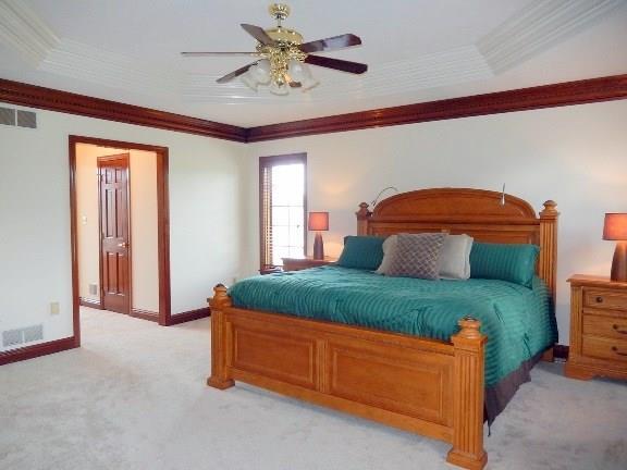 260 High Acres Road Harmony, PA 16037 - Photo 8 of 25 A main level owners suite with trayed ceilings.