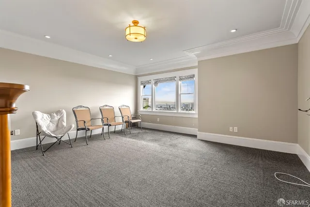 a view of a city with tall buildings