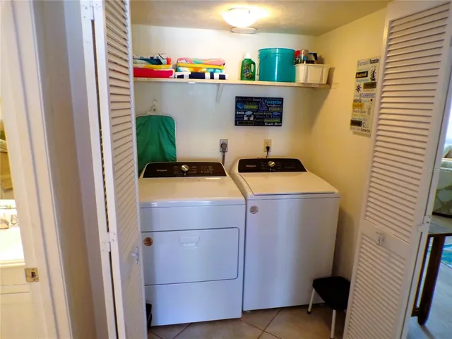 a room with storage and utility