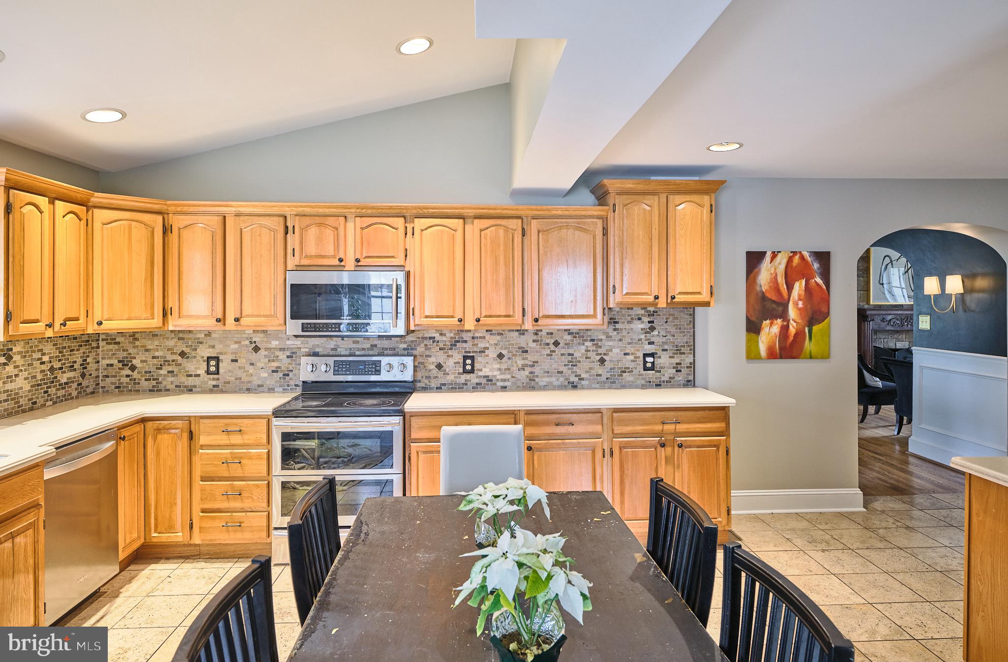 8 Green Ridge Road Yardley, PA 19067 - Photo 16 of 39 Hold your breath, the kitchen is large in scale.