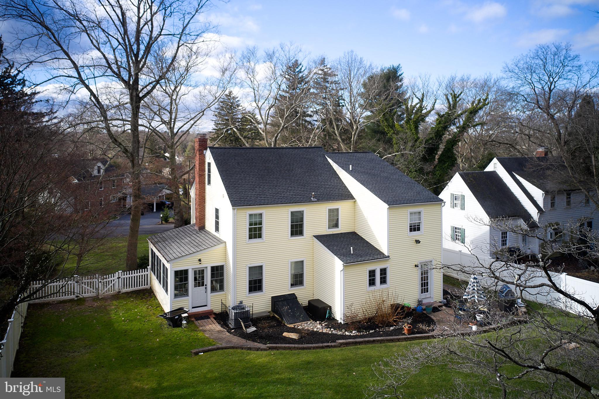 8 Green Ridge Road Yardley, PA 19067 - Photo 31 of 39 Elevated view of the back of the home