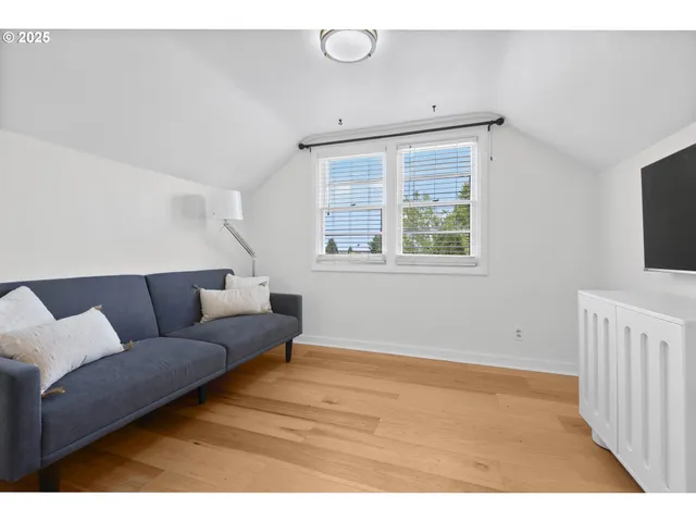 a view interior of the house with wooden floor