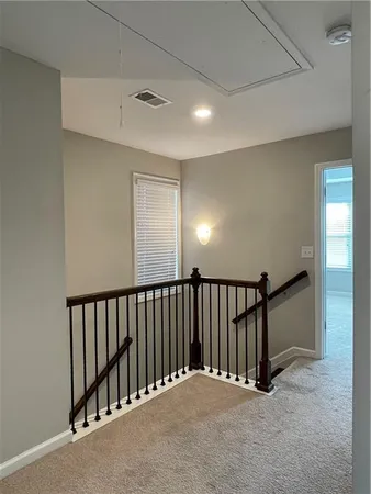 a view of a hallway