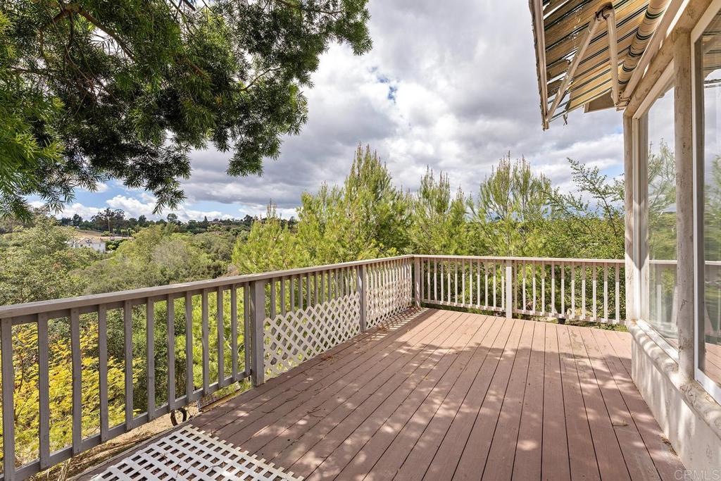 2557 Live Oak Park Road Fallbrook, CA 92028 - Photo 35 of 53 a view of balcony with wooden floor