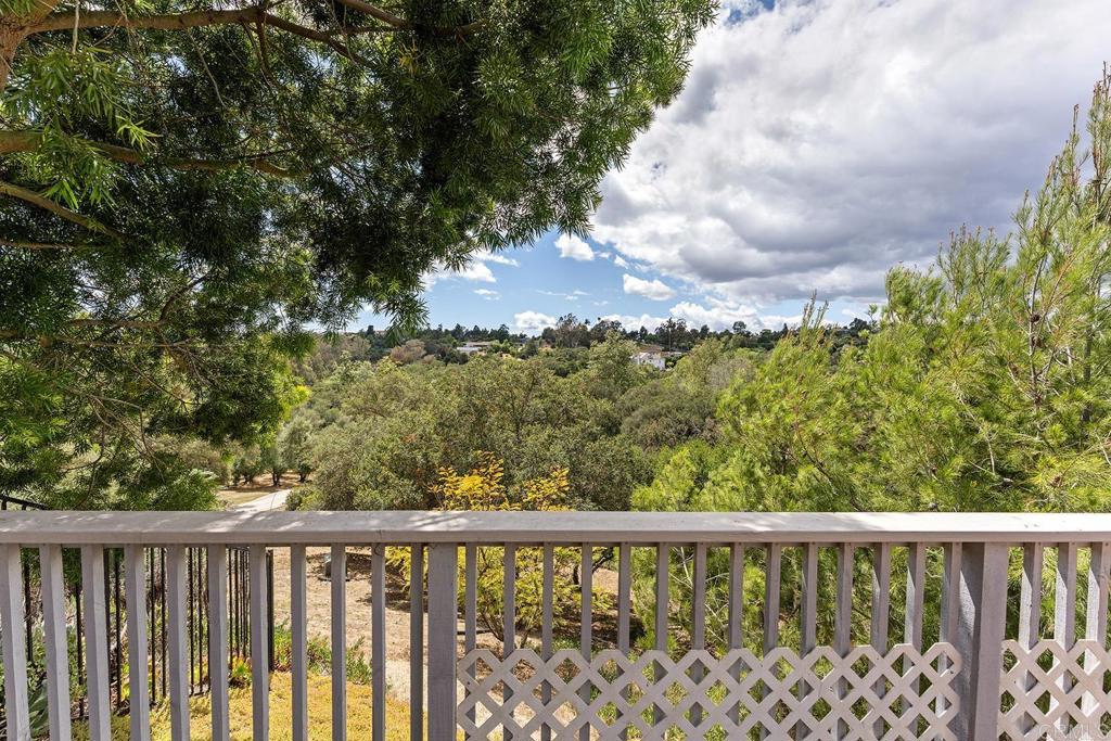 2557 Live Oak Park Road Fallbrook, CA 92028 - Photo 36 of 53 a view of a balcony with wooden floor