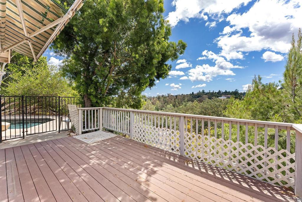 2557 Live Oak Park Road Fallbrook, CA 92028 - Photo 38 of 53 a view of balcony with wooden floor