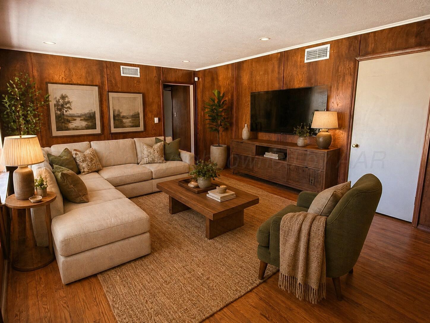 2016 South Milam Street Amarillo, TX 79109 - Photo 2 of 30 virtually staged living room 1