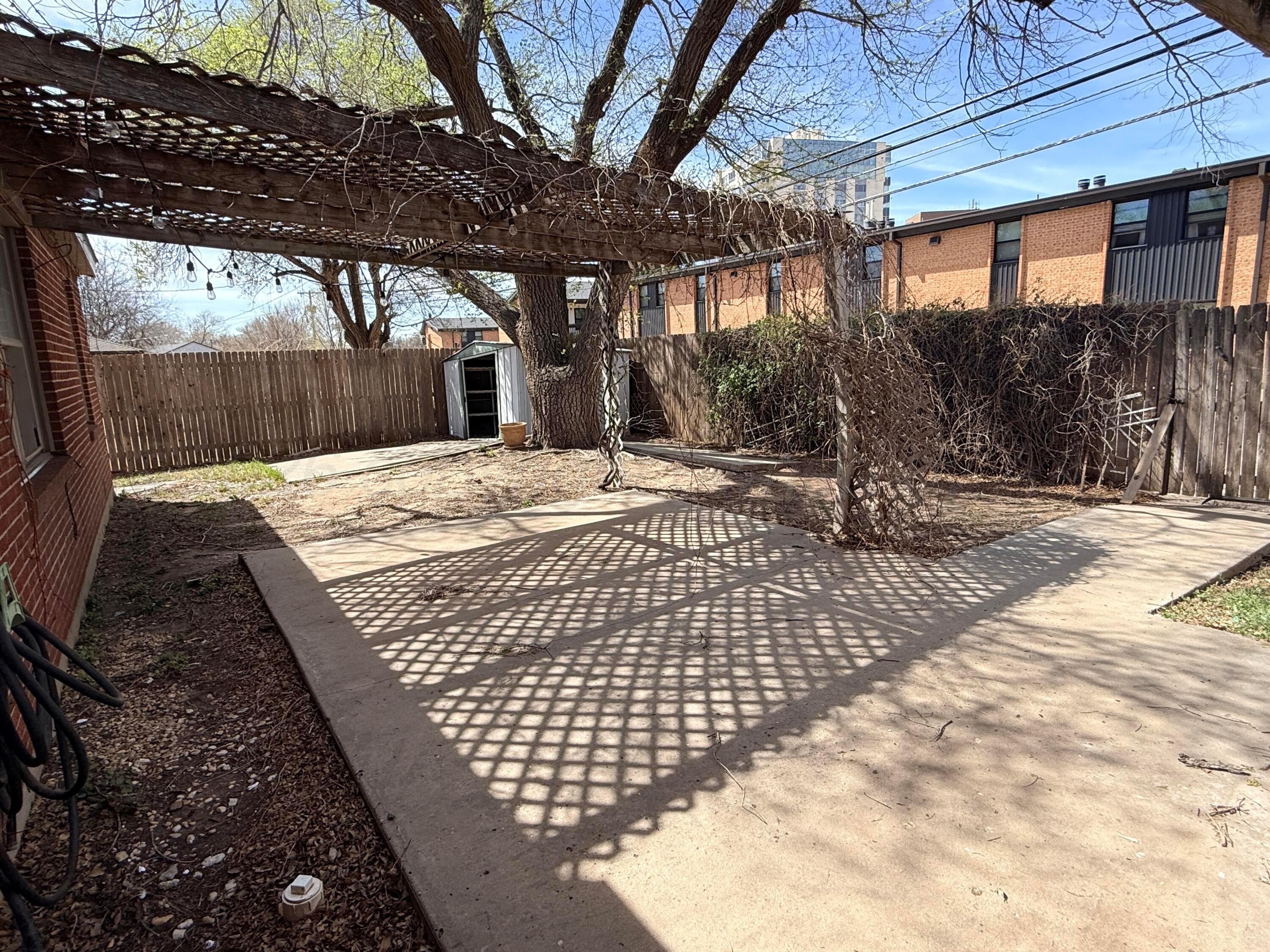2016 South Milam Street Amarillo, TX 79109 - Photo 28 of 30 backyard