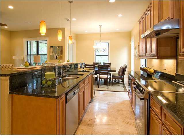 31 Beacon Point Drive Santa Rosa Beach, FL 32459 - Photo 5 of 18 a kitchen with sink stove and cabinets