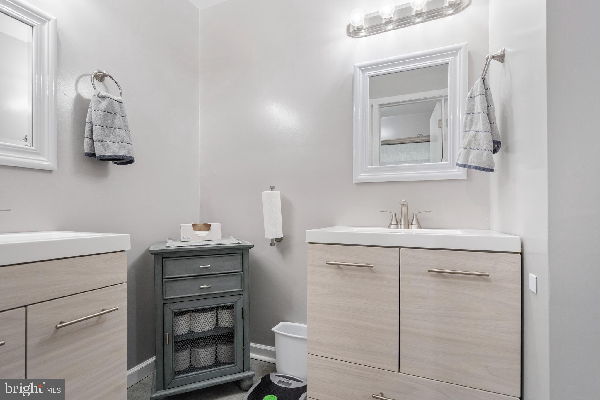 8019 Valley Manor Road, Unit 2B Owings Mills, MD 21117 - Photo 18 of 29 Dual Vanities in the En Suite Bathroom