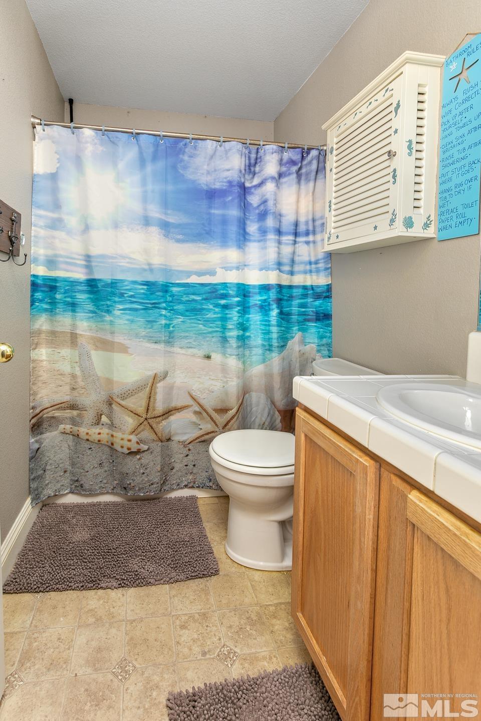 437 Rio Vista Drive Fallon, NV 89406 - Photo 16 of 24 a bathroom with a toilet and a sink