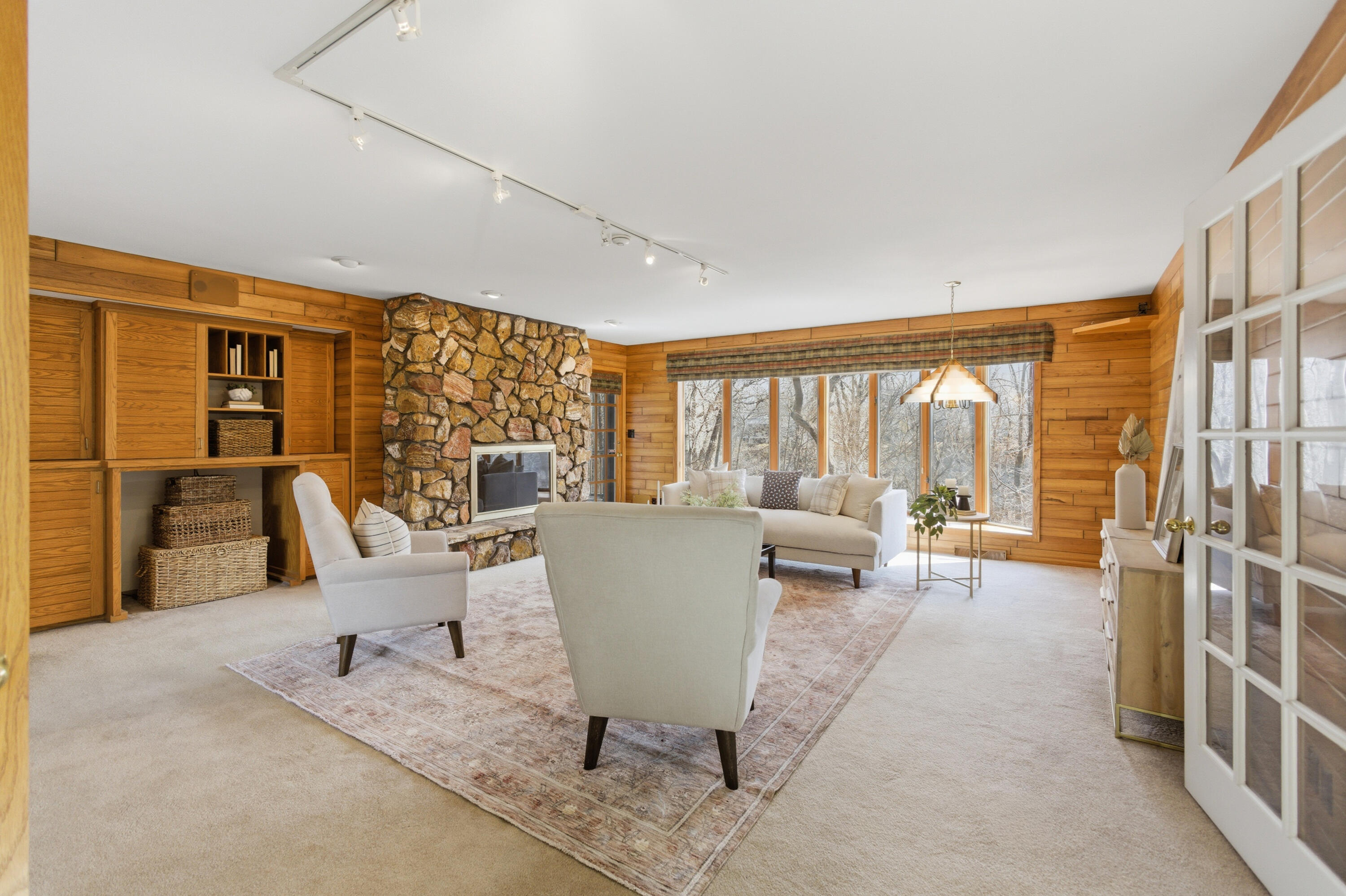 301 West Ravine Baye Road Bayside, WI 53217 - Photo 11 of 63 Family Room Facing Beautiful View