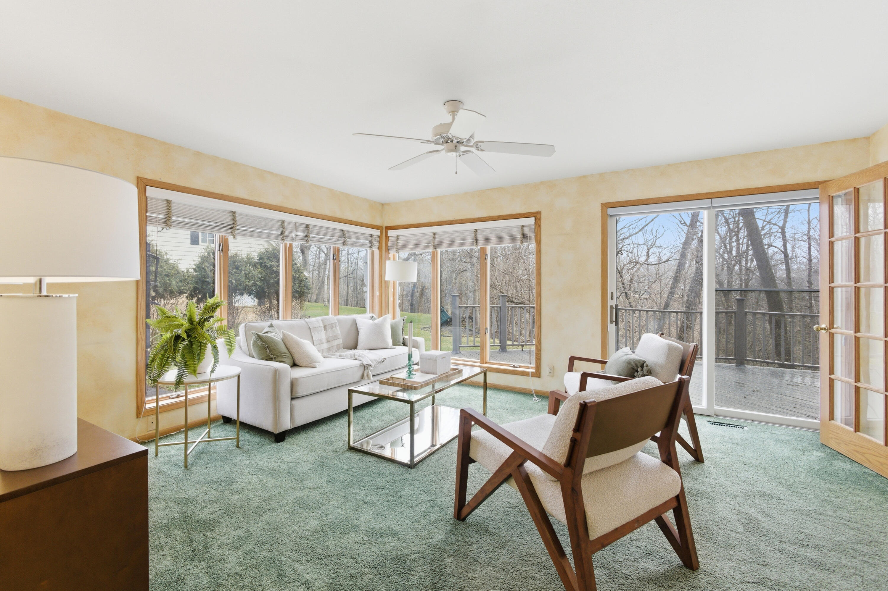 301 West Ravine Baye Road Bayside, WI 53217 - Photo 22 of 63 Sunroom with Views