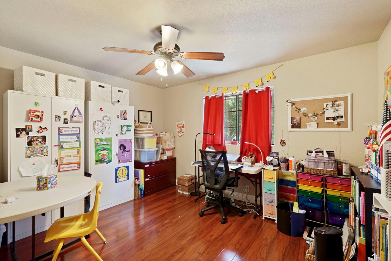 3234 Cambridge Road Cameron Park, CA 95682 - Photo 8 of 42 a view of a workspace with furniture window and wooden floor