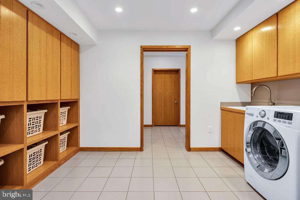 218 Thunder Road Front Royal, VA 22630 - Photo 50 of 78 Laundry with tile floors and tons of storage